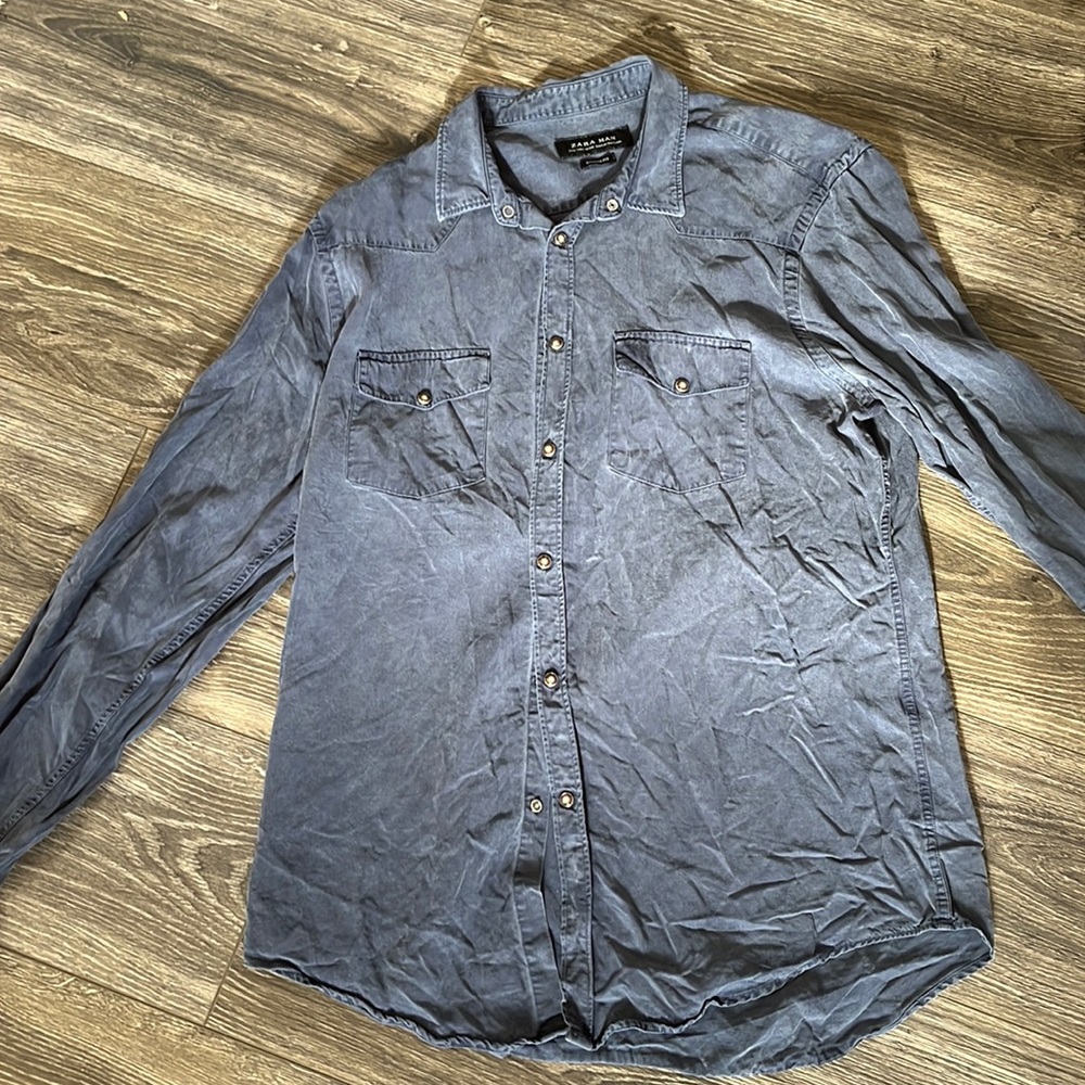 Zara button down shirt